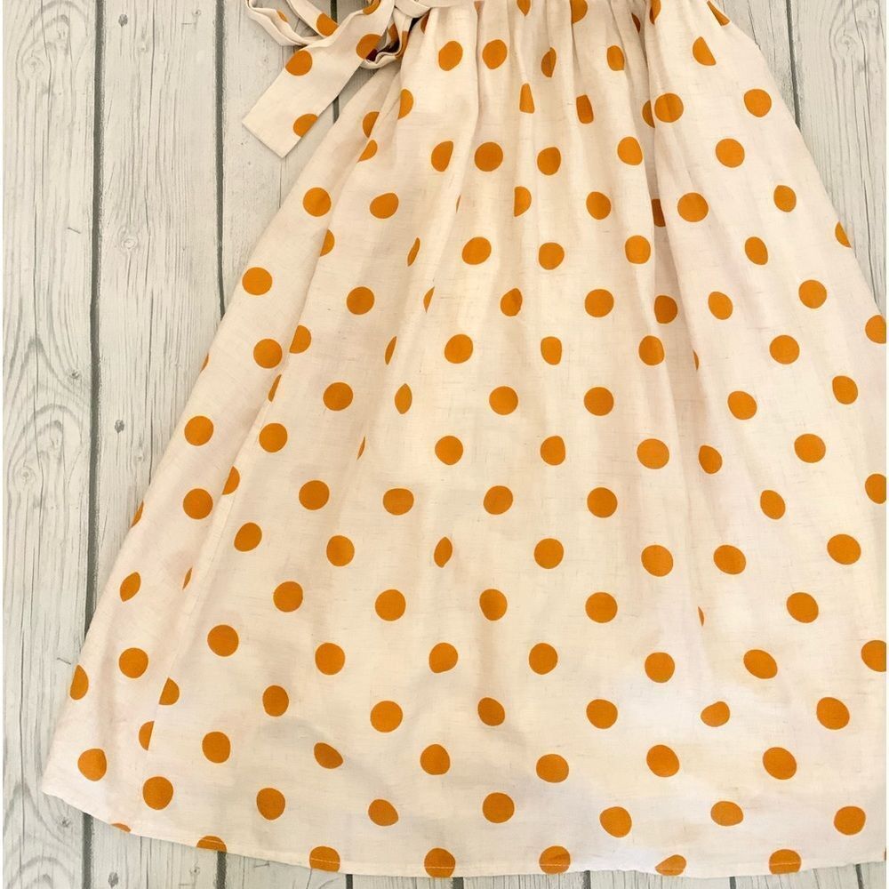 Roolee white polka dot midi dress-NWT-medium - Picture 4 of 7